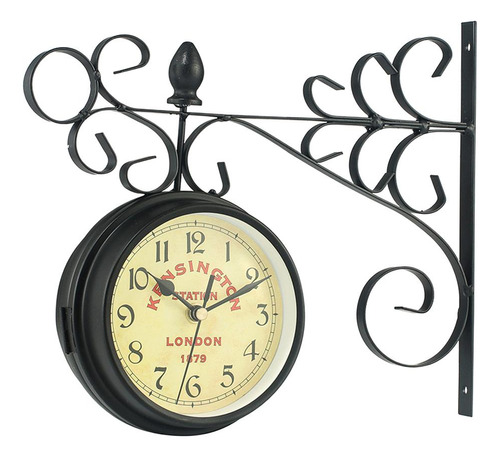 Diseño De Arte Antiguo De Doble Cara Reloj De Pared