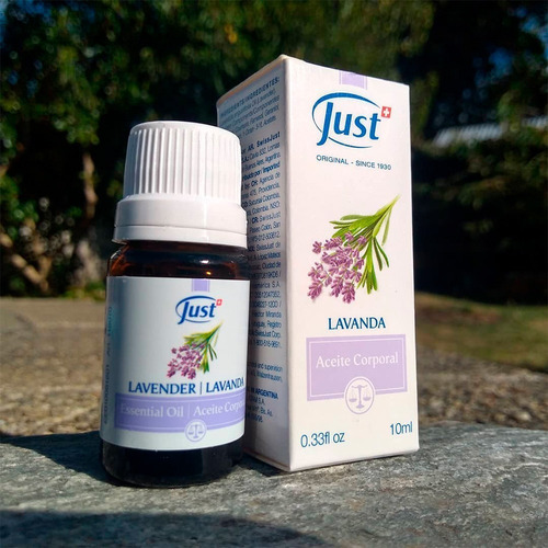 Imagen 6 de 6 de Aceite De Lavanda 10ml Swiss Just Original Envio Gratis