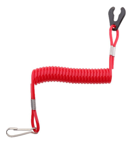 2 Motor Tether Lanyard Stop Para Universal (rojo)