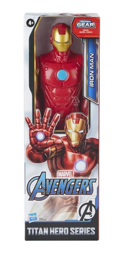 Avengers Iron Man Muñeco Titan Hero 30 Cm Original Hasbro