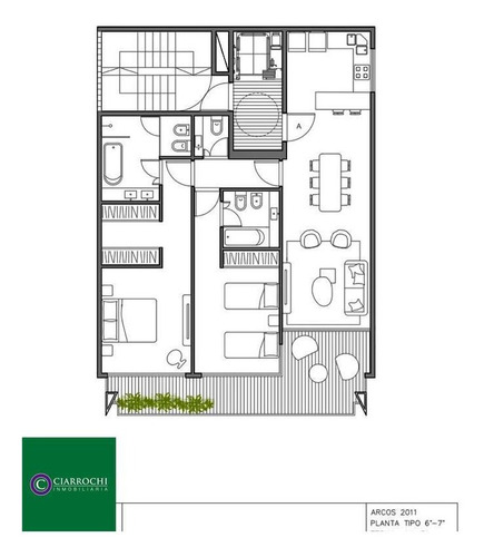 Imagen 16 de 20 de Emprendimiento En Belgrano - Departamento 2 Amb. C/ Balcón Y Amenities