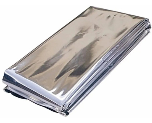 Cobertor Manta Térmica Aluminizado Isolante Emerg Resgate