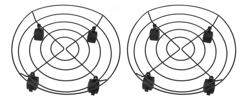 2 Frenos Con Base Rodante De 36 Cm De Altura