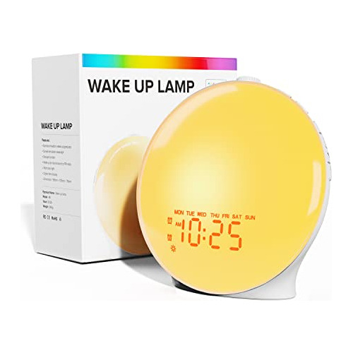 Wake Up Light Sunrise Despertador Para Niños, Personas Que D