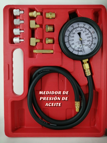 Medidor De Presión De Aceite Universal 400 Psi