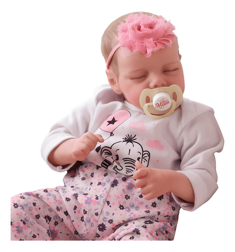 Bebé Reborn Niña Realista 45 Cm Lavable