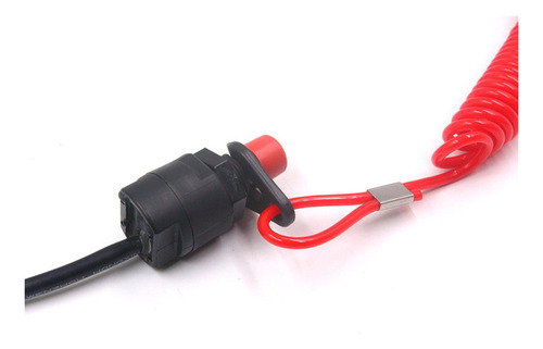 W Barco Fuera De Borda On Off Kill Switch Motor Kill Botón