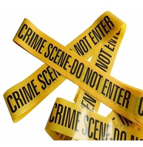 Imagen 6 de 9 de ¡ Cinta Decorativa Crime Scene Fiestas D Terror Halloween !