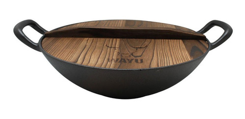 Wok Con Tapa Wayu De Hierro Forjado 32 Cm Loi Chile