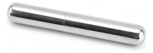 Ll Estuche Metálico Portátil De Un Solo Tubo Para Cigarros