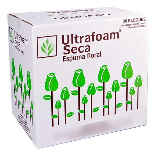Espuma Floral Seca Ultrafoam X 36 - Unidad a $4604