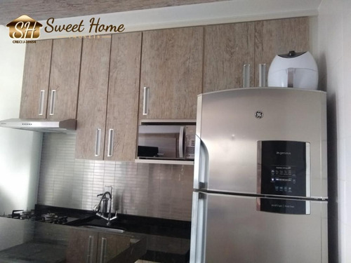 Imagem 1 de 15 de Lindo Apartamento Com 2 Dormitórios No Portal Dos Ipês - Sh1741