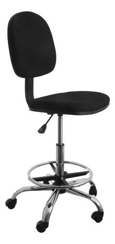 Silla Escritorio Cajero Oficina Regulable Ejecutiva Milenio Negro Nylon