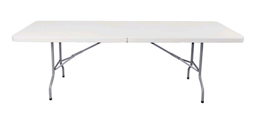 Imagen 5 de 5 de Mesa Rectangular Plegable Plástico Duro 1.80 Metros