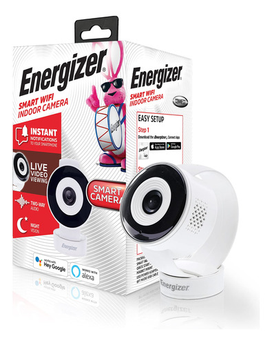 Energizer Connect Smart 720p Hd Camara Inalambrica Audio