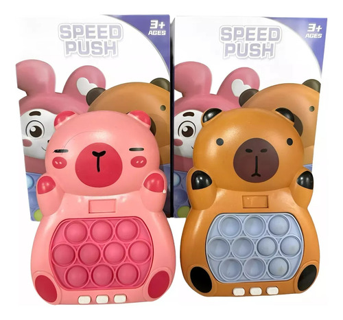 Popit Electronico Grande Capybara Labubu Y Otros Personajes Surtidos