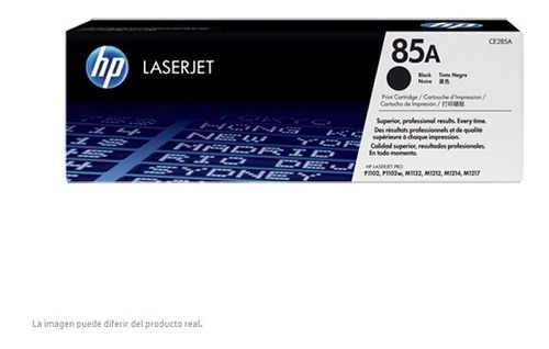 Toner Hp 85a Ce285a Negro Laserjet P1102w/p1109w 1600 Pag