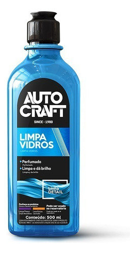 Limpa-Vidro Proauto Autocraft Frasco 500ml