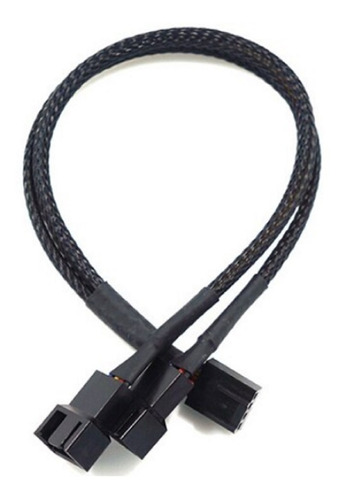 Cable Adaptador Placa Base 4 Pin 2 Ventiladores 4 Pin