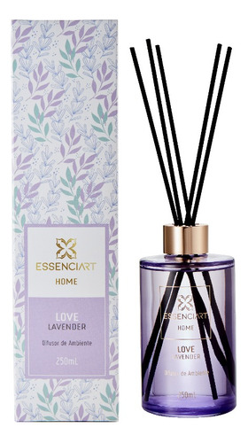Difusor De Ambiente Love Lavender Essenciart Home 250ml