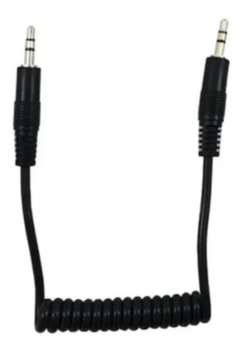 Pack Por 12 Cable De Audio Espiral Plug A Plug