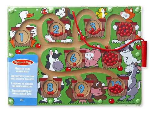 Laberinto De Números Magnéticos Melissa And Doug