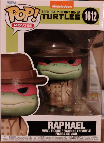 Funko Pop! Movies Teenage Mutant Ni T 1990's #1612: Raphael (Usado)