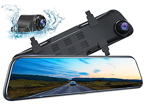 Dl12 Pro 4k Mirror Dash Cam, Cámara De Visión Delante...