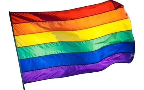 Bandera Lgbt 2m X 1.5m Orgullo Gay Grande Multicolor