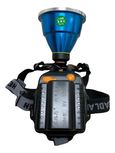 Lampara Camping Cabeza Focos Para Cazar Led Recargable 1500w