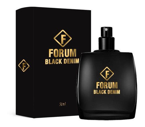 Perfume Forum Black Denim Compartilhado 50ml