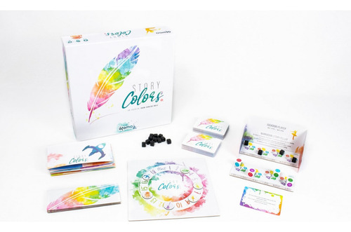 Story Colors Party Game Familiar Dados Para Crear Historias