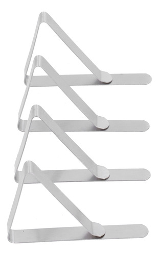 Pinza Para Mantel De Picnic De Acero Inoxidable, 12 Unidades