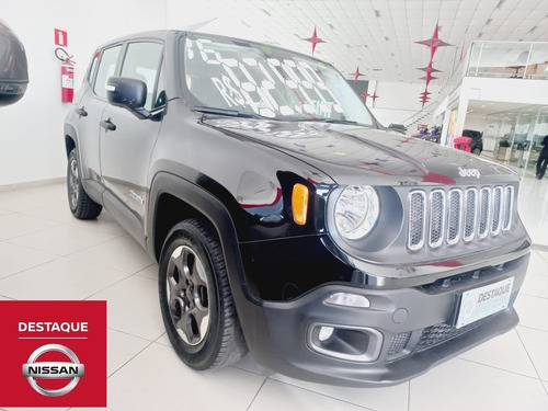 Imagem 10 de 13 de Renegade Sport 1.8 Flex Manual 2016 Preto