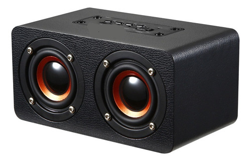 Altavoz Bluetooth Con Subwoofer Doble Y Grafiti
