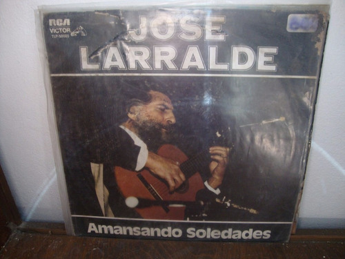 Vinilo Jose Larralde Amansando Soledades F2