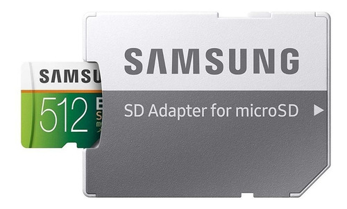 Imagen 5 de 5 de Tarjeta de memoria Samsung MB-ME512GA/AM Evo Select con adaptador SD 512GB