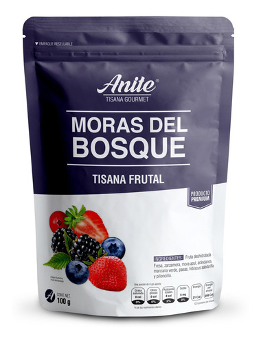 Moras Del Bosque Tisana - Frutos Rojos Bebida Infusión 100gr