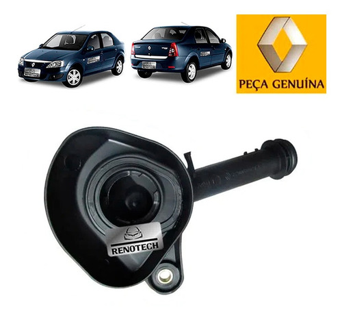 Bocal Enchimento Do Oleo Logan 1.0 Hi Power Flex 8200639421