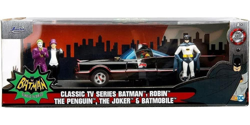~? Dc Comics 1:24 Serie De Tv Clásica Batman Batmóvil Die-ca