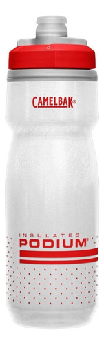 Camelbak Podium Chill botella de 620 ml/ 21 oz color blanco