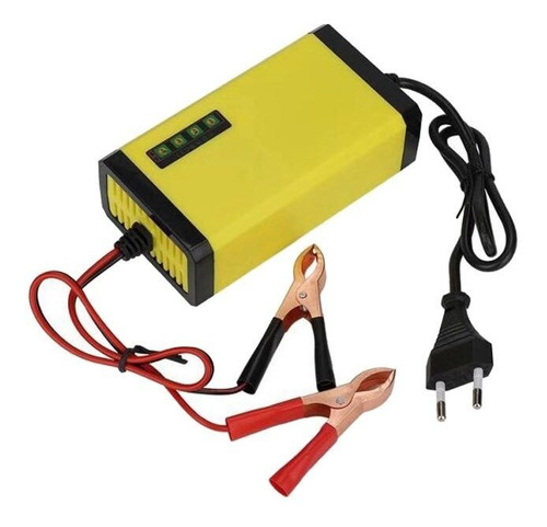 Imagen 2 de 6 de Cargador De Batería De Coche Completamente Automático, 12v,