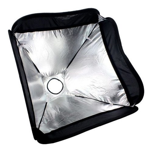 Imagen 2 de 6 de Soft Box Plegable/colapsable Marca Godox 80x80 Cm P/flash De Zapata Con Rótula Stype Y Bolso Para Transporte