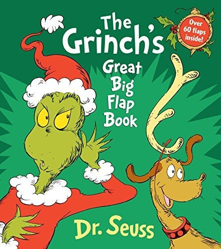 Book : The Grinchs Great Big Flap Book - Dr. Seuss