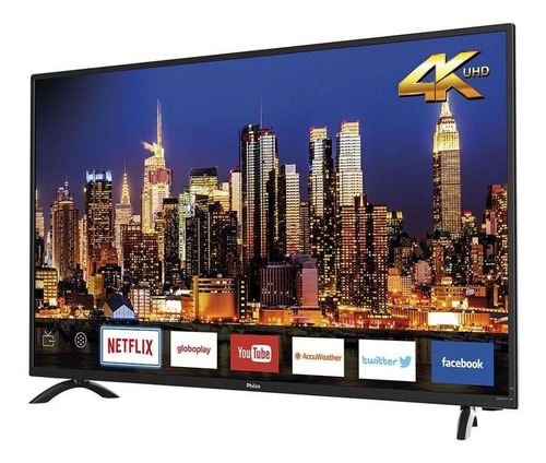Imagem 2 de 3 de Smart Tv Philco 50 Led Ptv50g60sn 4k Uhd Hdmi Usb