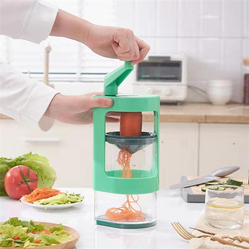 Cortador De Legumes Com Manivela, Cortador De Alimentos Para