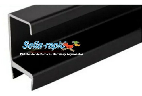 Perfil Jaladera Manija Al C 15mmx 1.5mt 205266 2pz