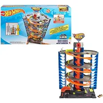 Comprar Hot Wheels City Mega Garage Pista Ascensor Giratorio O