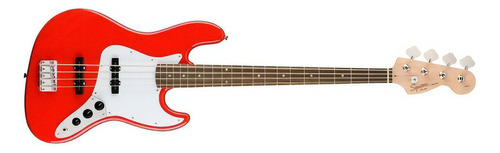 Bajo Electrico Fender Squier Affinity Jazz Bass Race Red