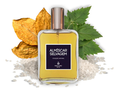 Perfume - Patchouli Nomad + Almíscar Selvagem 100ml